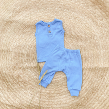 Load image into Gallery viewer, Diego Pants Set - Sky