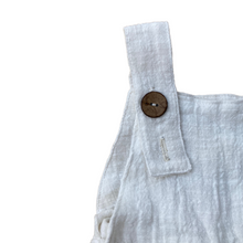 Load image into Gallery viewer, Asaph Romper - White