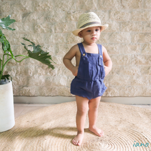 Load image into Gallery viewer, Asaph Romper - Navy
