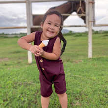 Load image into Gallery viewer, Kristoff Romper - Plum