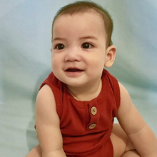 Load image into Gallery viewer, Dylan Onesie - Cinnamon