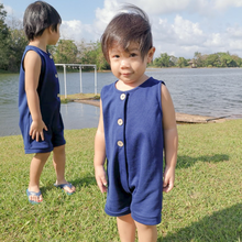 Load image into Gallery viewer, Kristoff Romper - Navy