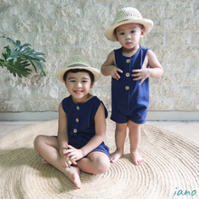 Load image into Gallery viewer, Kristoff Romper - Navy
