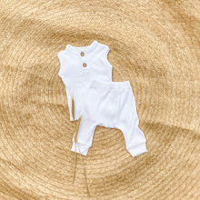 Load image into Gallery viewer, Diego Pants Set - White