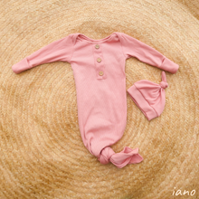 Load image into Gallery viewer, Tallie Knotted Gown - Blush