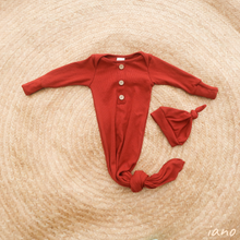 Load image into Gallery viewer, Tallie Knotted Gown - Cinnamon