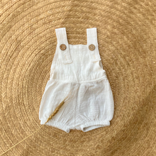 Load image into Gallery viewer, Asaph Romper - White