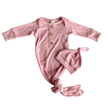 Load image into Gallery viewer, Tallie Knotted Gown - Blush