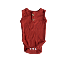 Load image into Gallery viewer, Dylan Onesie - Cinnamon