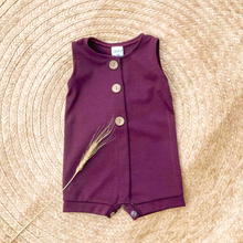 Load image into Gallery viewer, Kristoff Romper - Plum