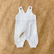Load image into Gallery viewer, Clay Overall - White