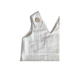 Load image into Gallery viewer, Clay Overall - White