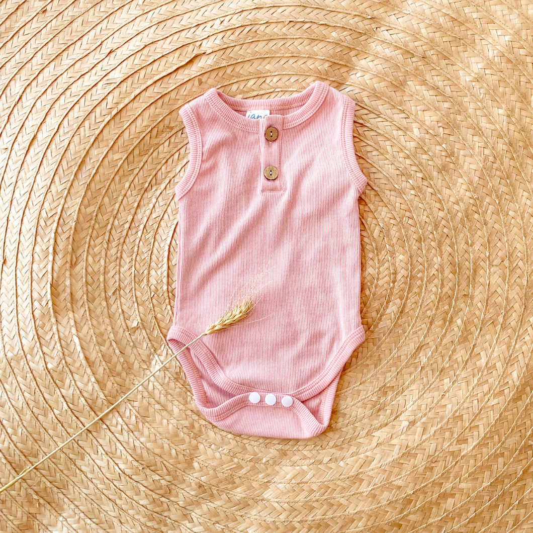 Dylan Onesie - Blush