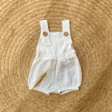 Load image into Gallery viewer, Asaph Romper - White
