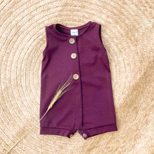 Load image into Gallery viewer, Kristoff Romper - Plum
