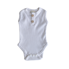 Load image into Gallery viewer, Dylan Onesie - White
