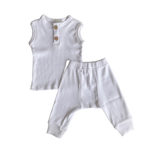 Load image into Gallery viewer, Diego Pants Set - White
